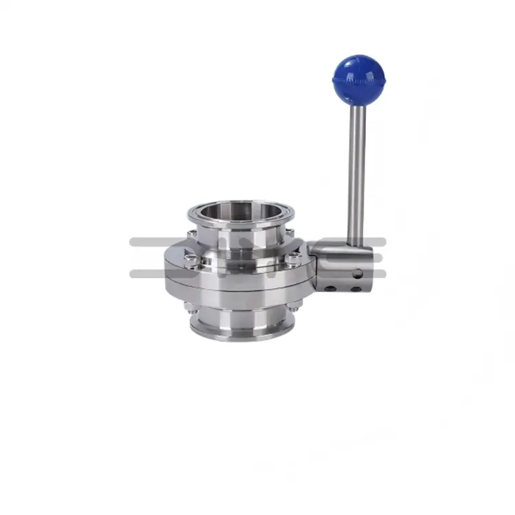 Sanitærklemme sommerfuglventil