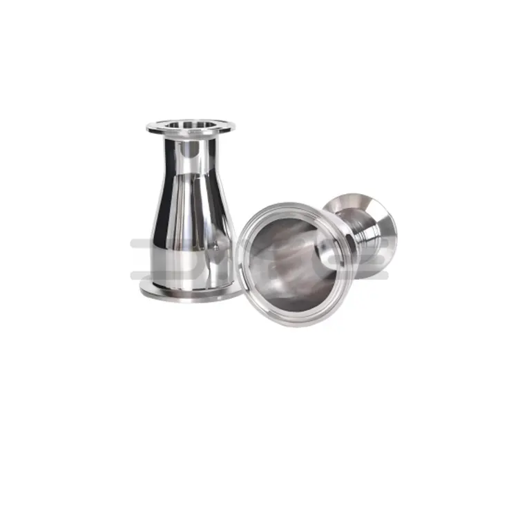 Sanitær klemme i rustfritt stål, konsentrisk reduksjon